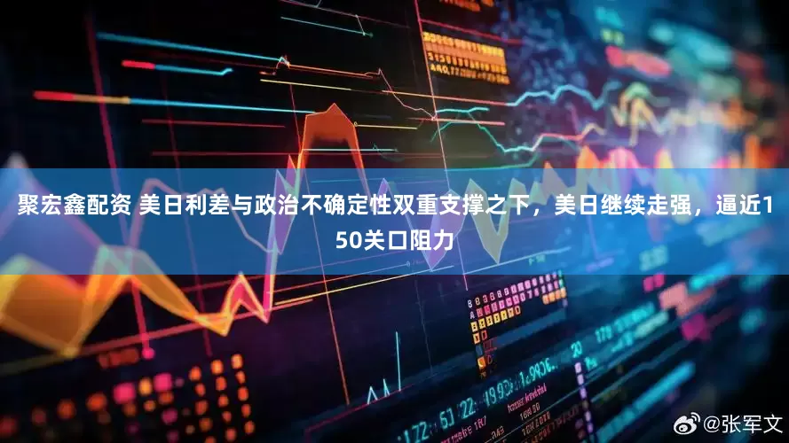 聚宏鑫配资 美日利差与政治不确定性双重支撑之下，美日继续走强，逼近150关口阻力